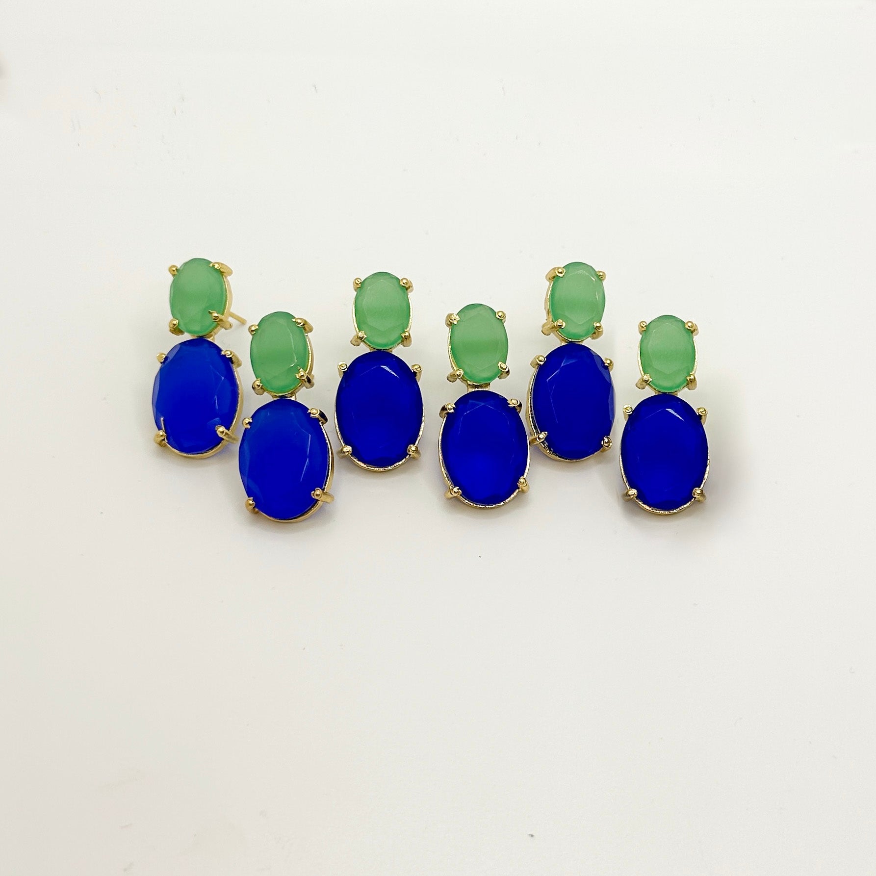 Green + Royal Gemstones
