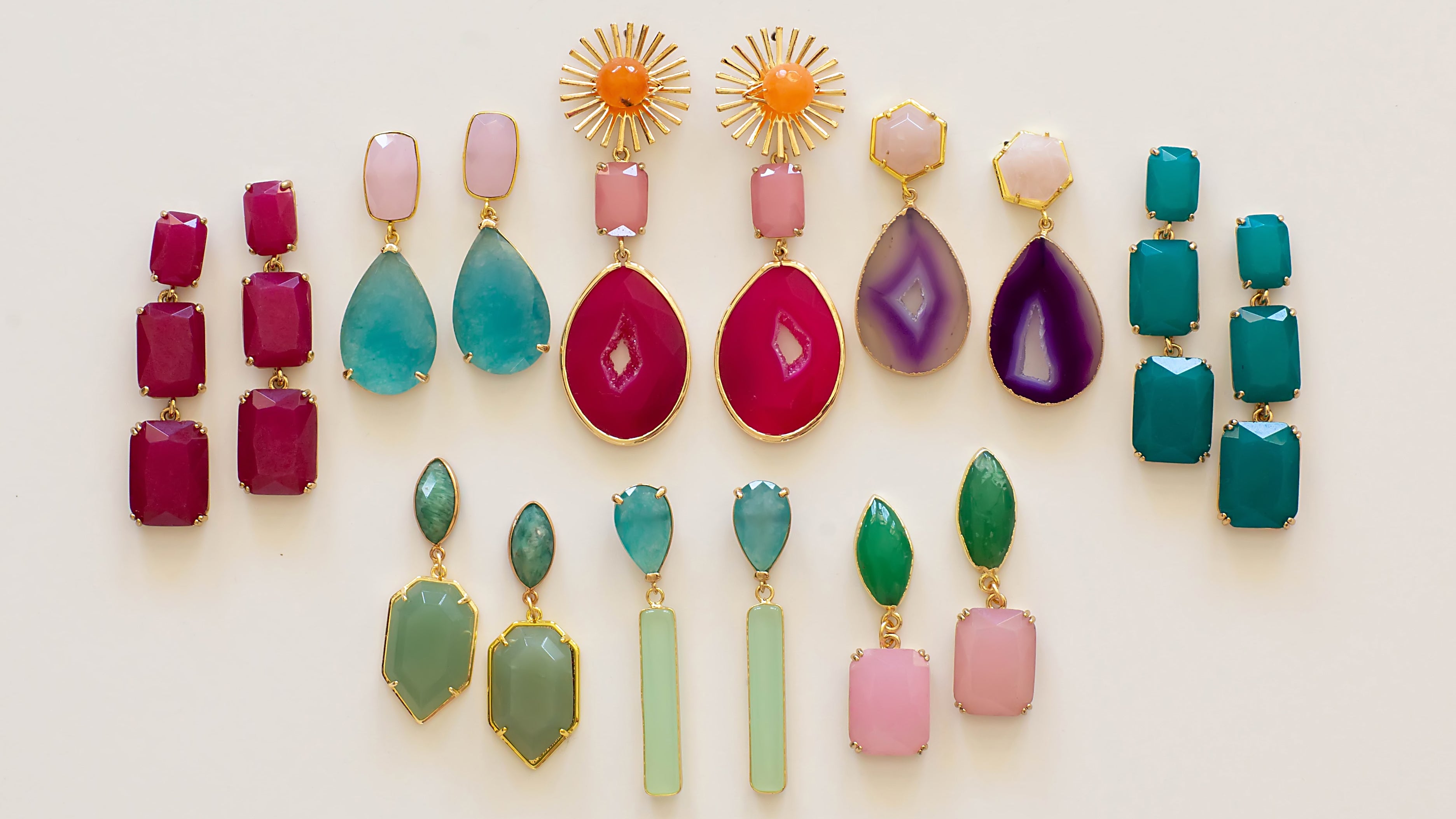 the spring edit colorful earrings new arrivals statement earrings