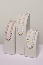 Rose Quartz Nugget Necklace
