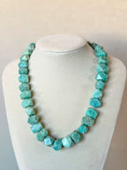 Large Amazonite Nugget Necklace