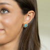 Bejeweled Sky Blue Studs