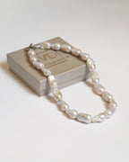 Baroque Pearl Collar Necklace