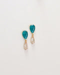 Teal + Diamond Drop