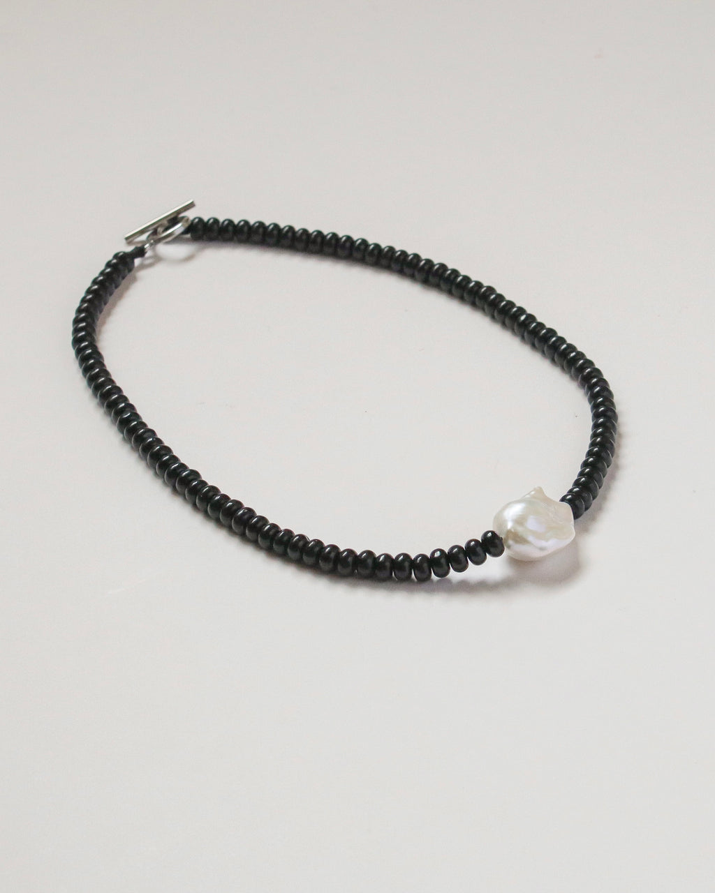 Baroque Black Necklace