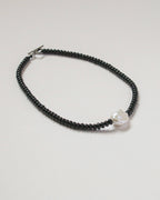 Baroque Black Necklace