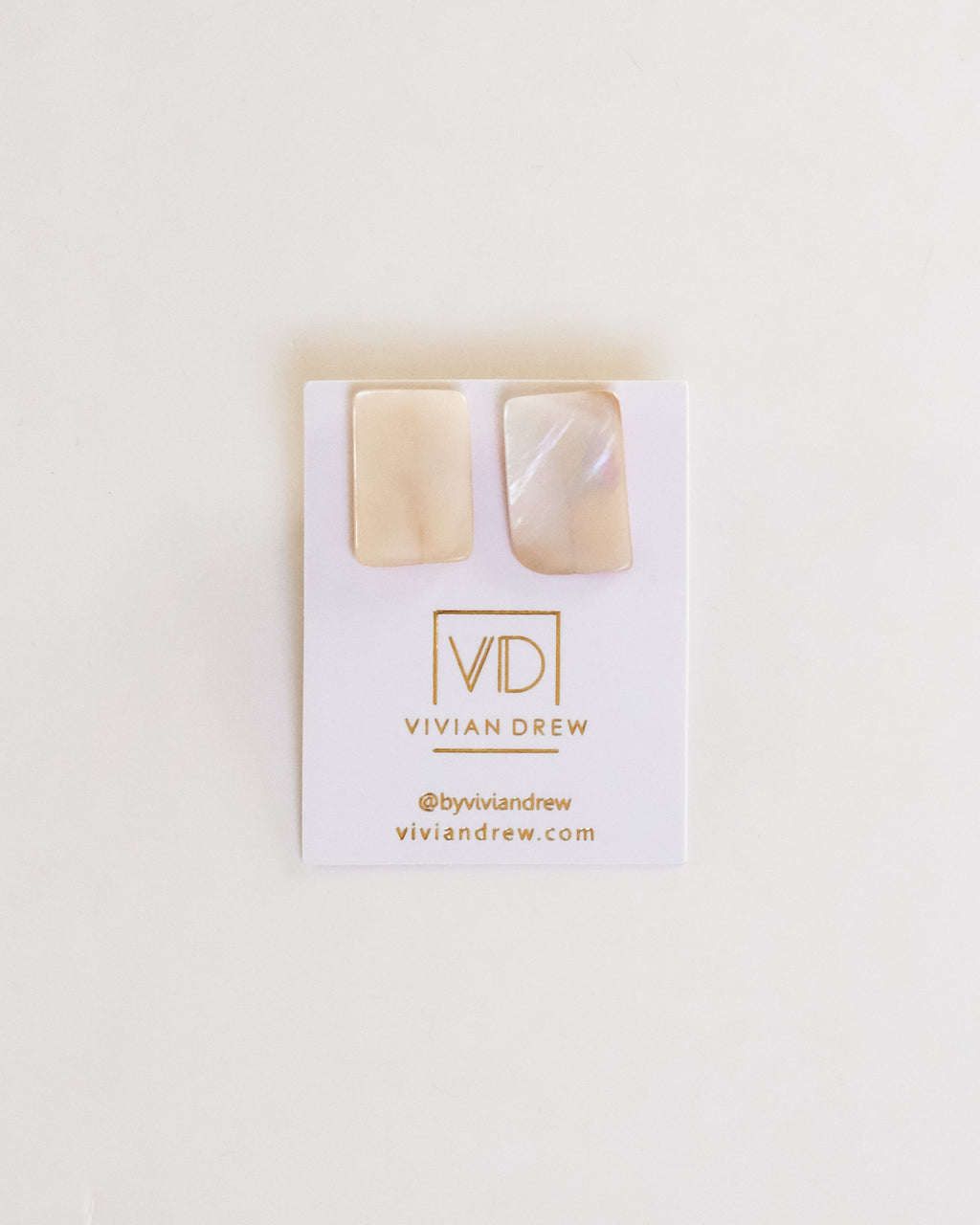 Rectangle Shell Studs