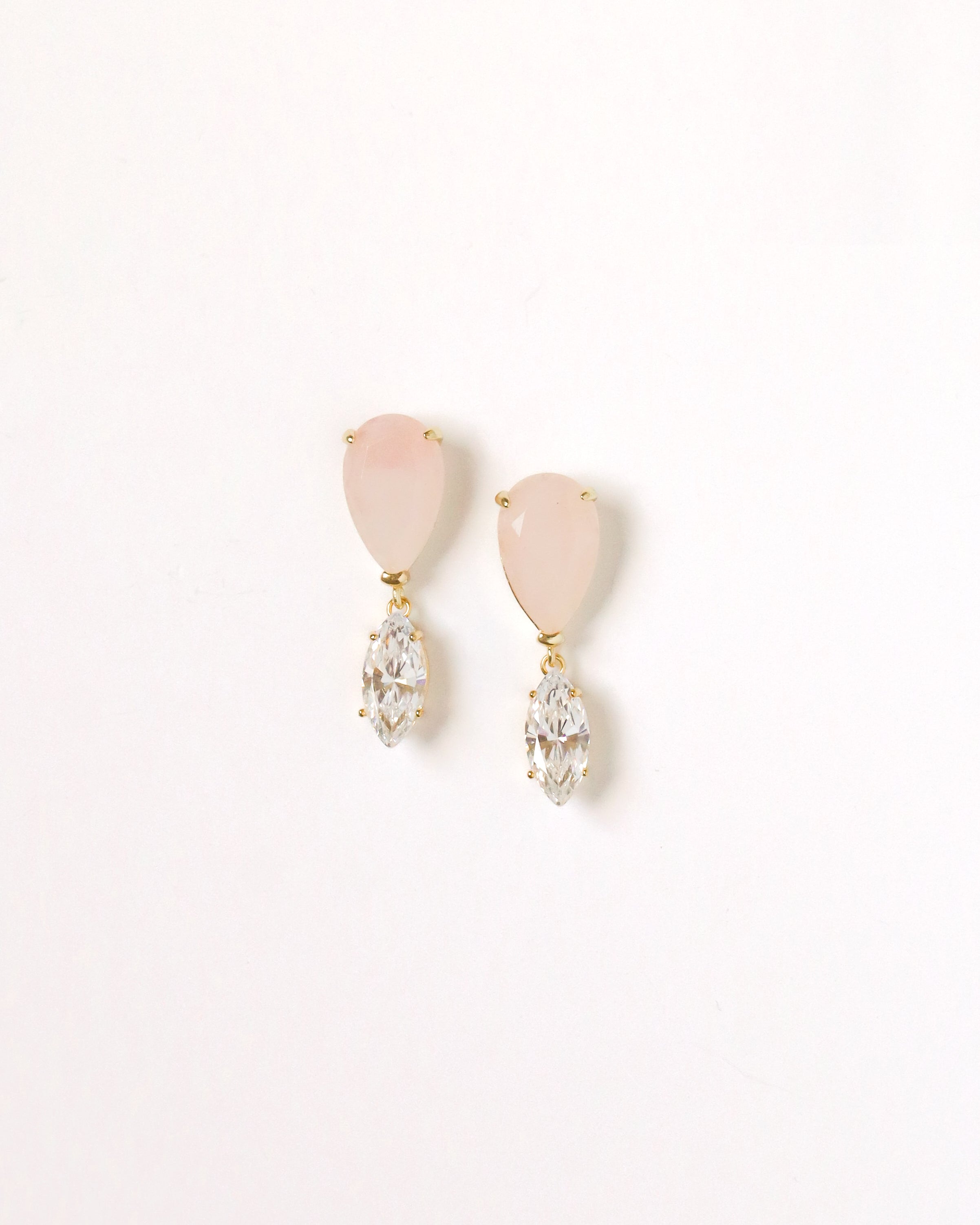 Blush + Diamond Marquis