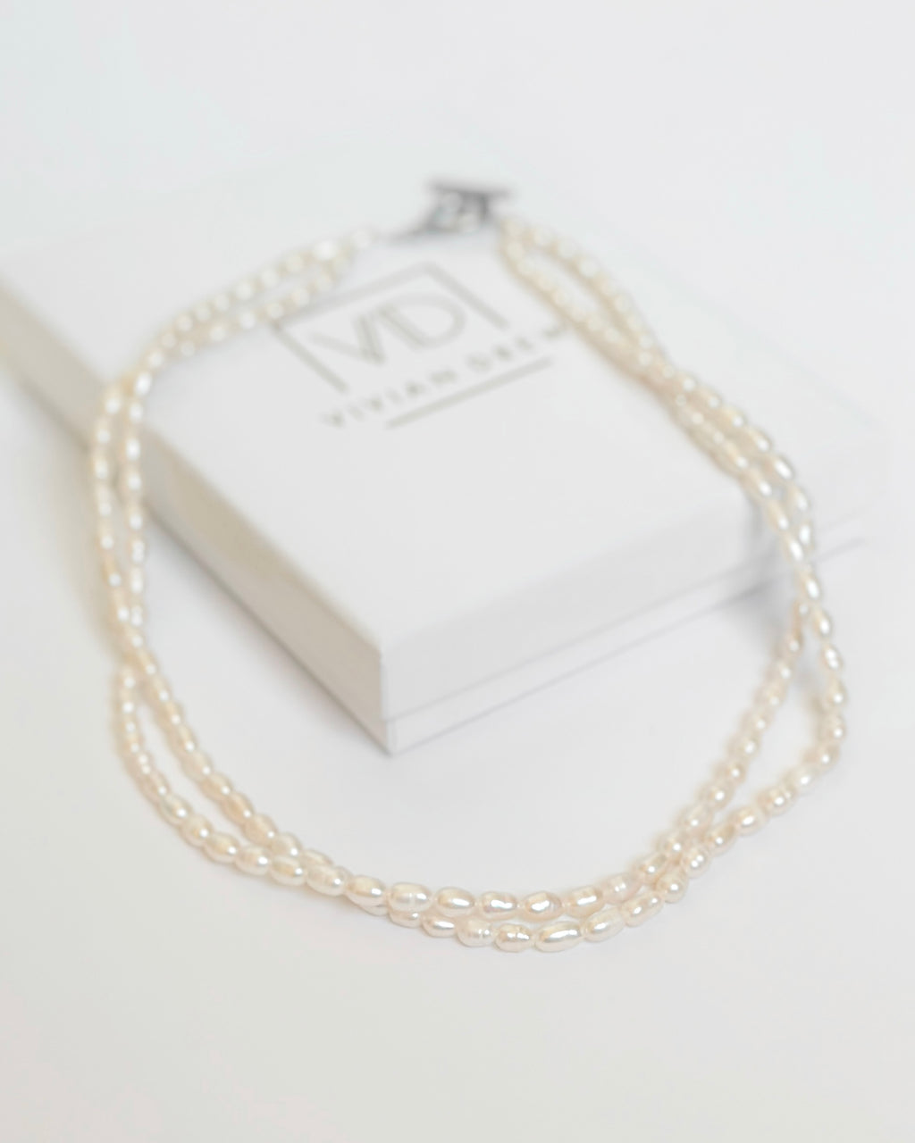 Twist Pearl Necklace