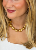 Golden Nugget Necklace (non-tarnish)