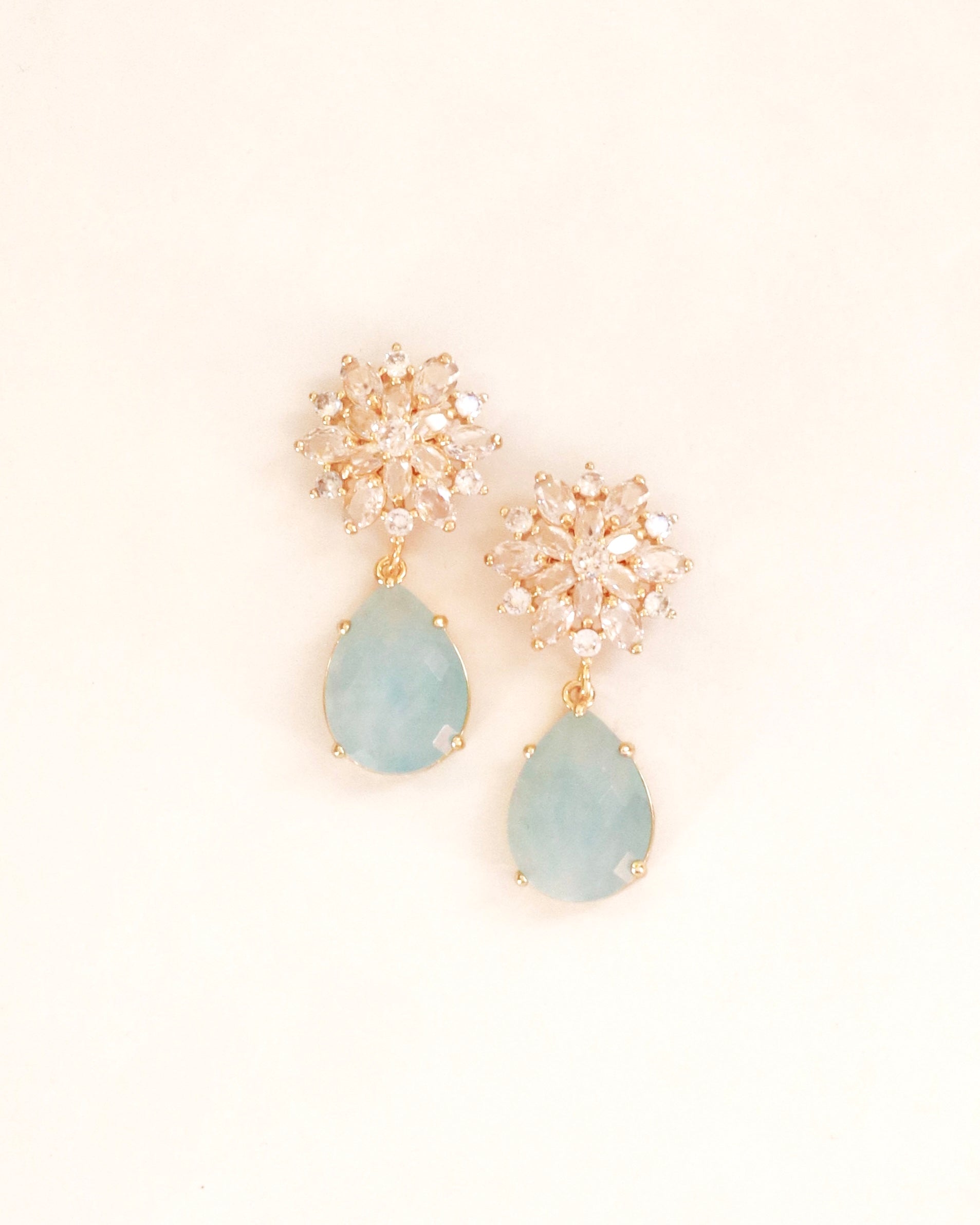 Glitzy + Small Blue