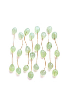Sage three 3 drop earrings