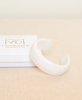 White Resin Cuff