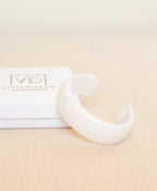 White Resin Cuff
