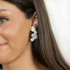Flower Garden Pearl Studs