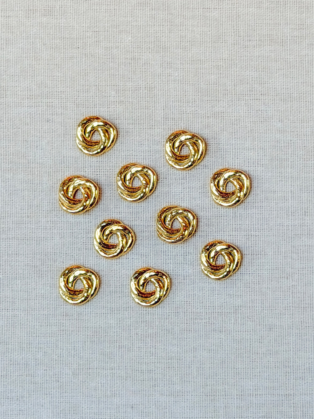 Gold Nest Studs