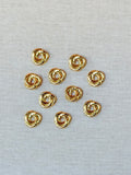 Gold Nest Studs