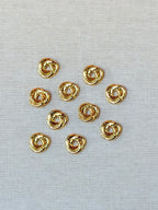 Gold Nest Studs