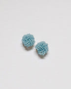 French Blue Knot Studs