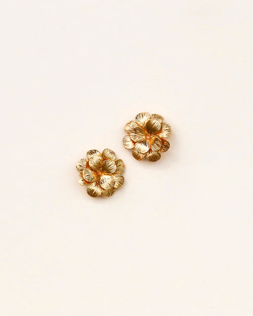 Camelia Flower Stud