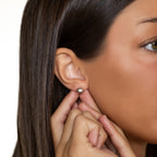 Mini Silver Ball Studs