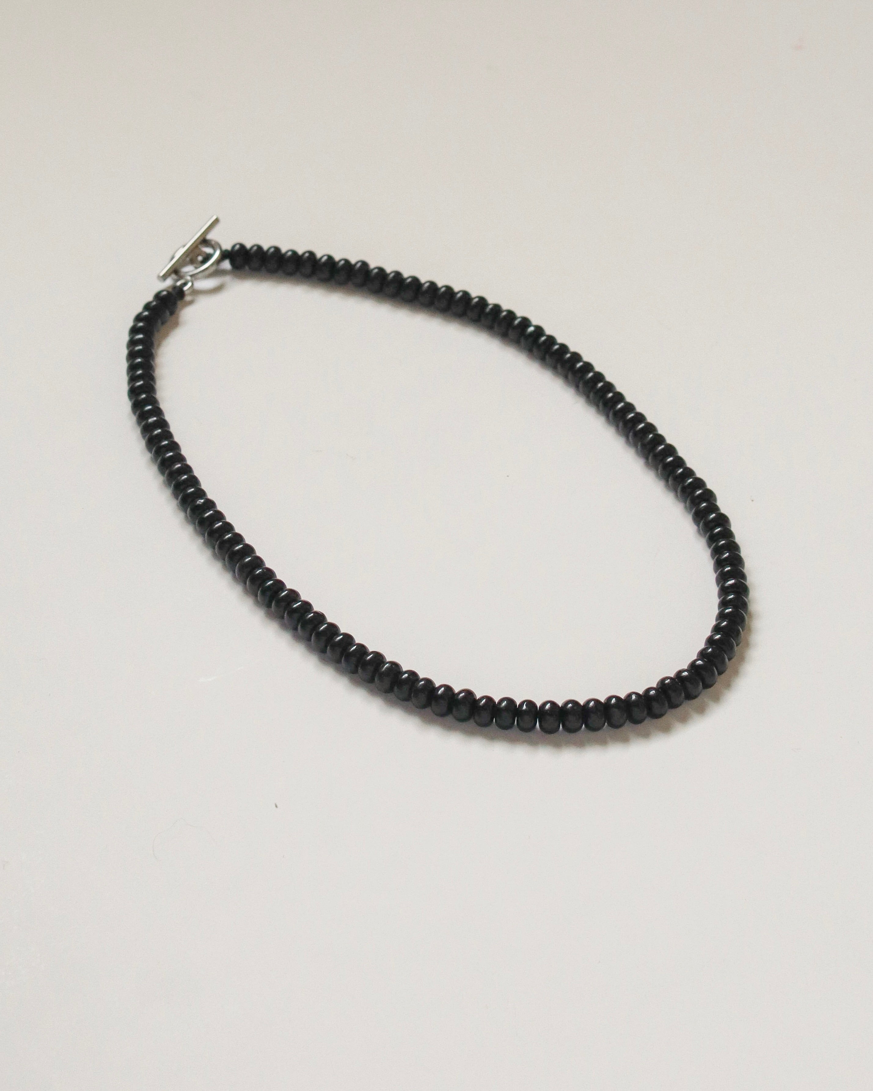 Beaded Black Necklace