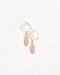 Pearl Shell Flower + Rose Quartz