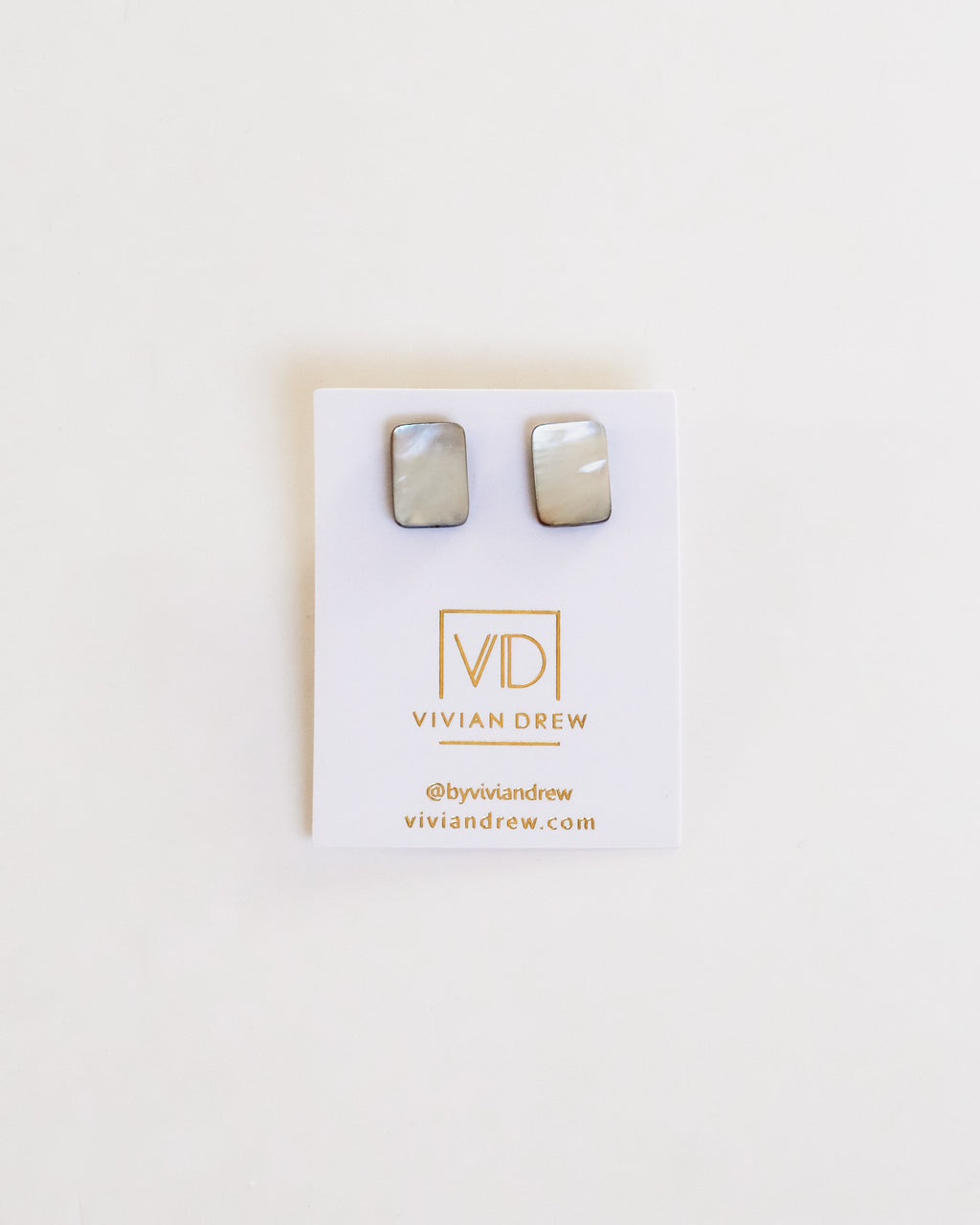 Grey Shell Studs