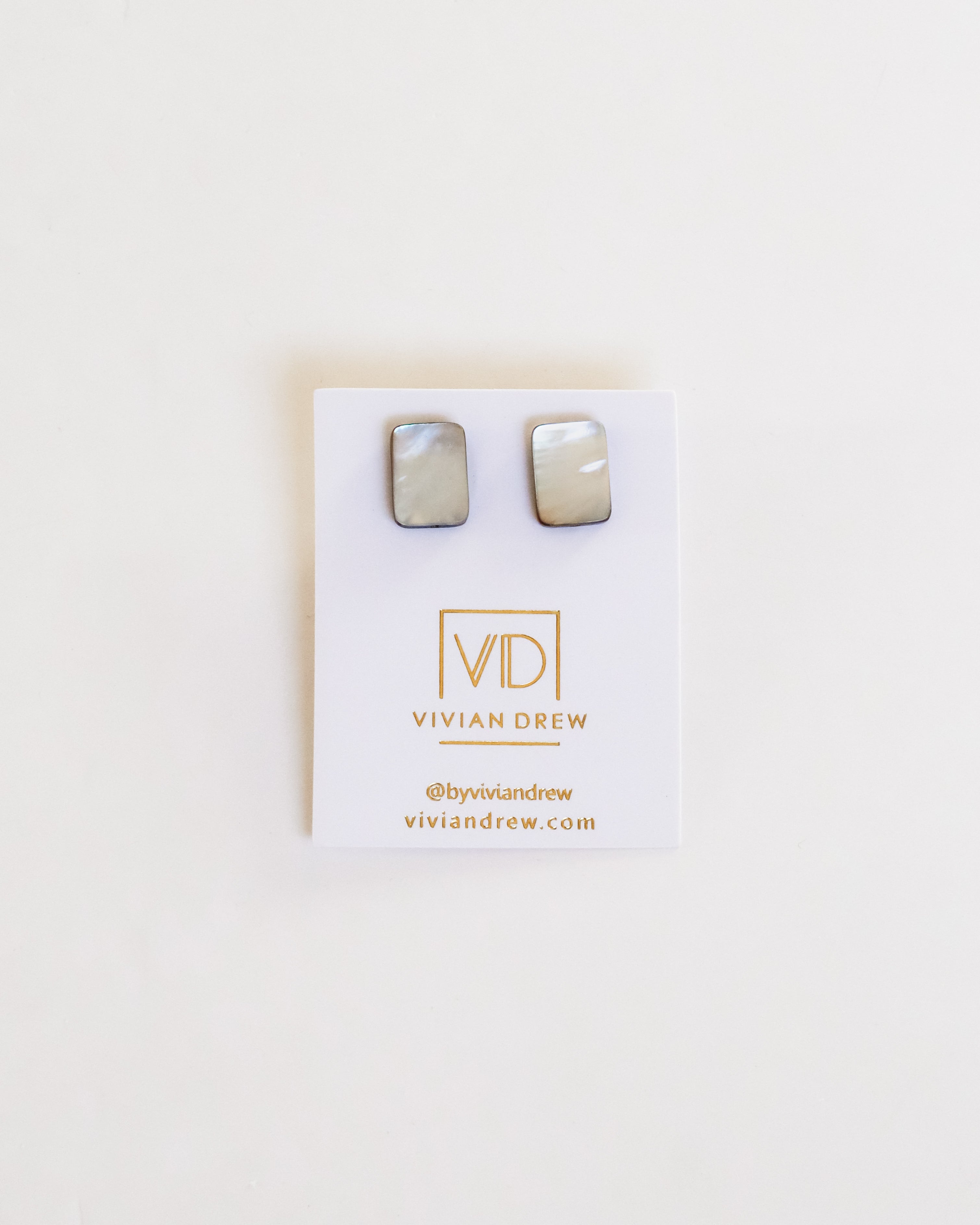 Grey Shell Studs