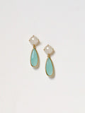 White Quartz + Seafoam