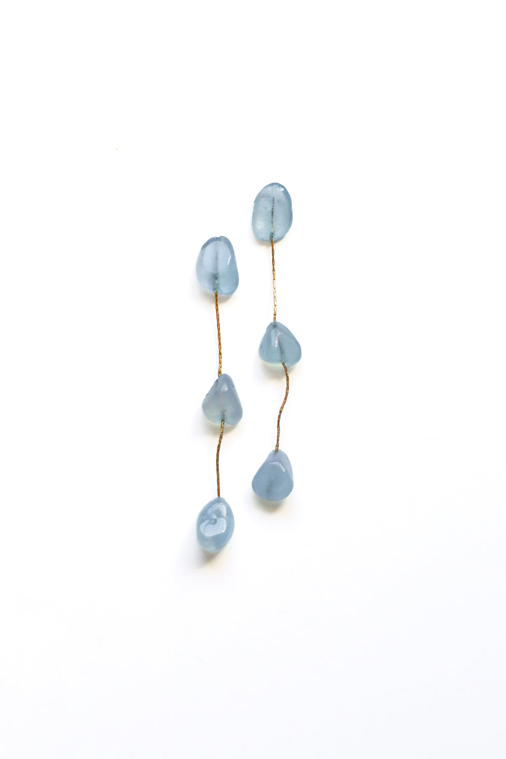 3 Stone Drop earrings