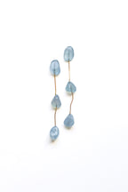 3 Stone Drop earrings