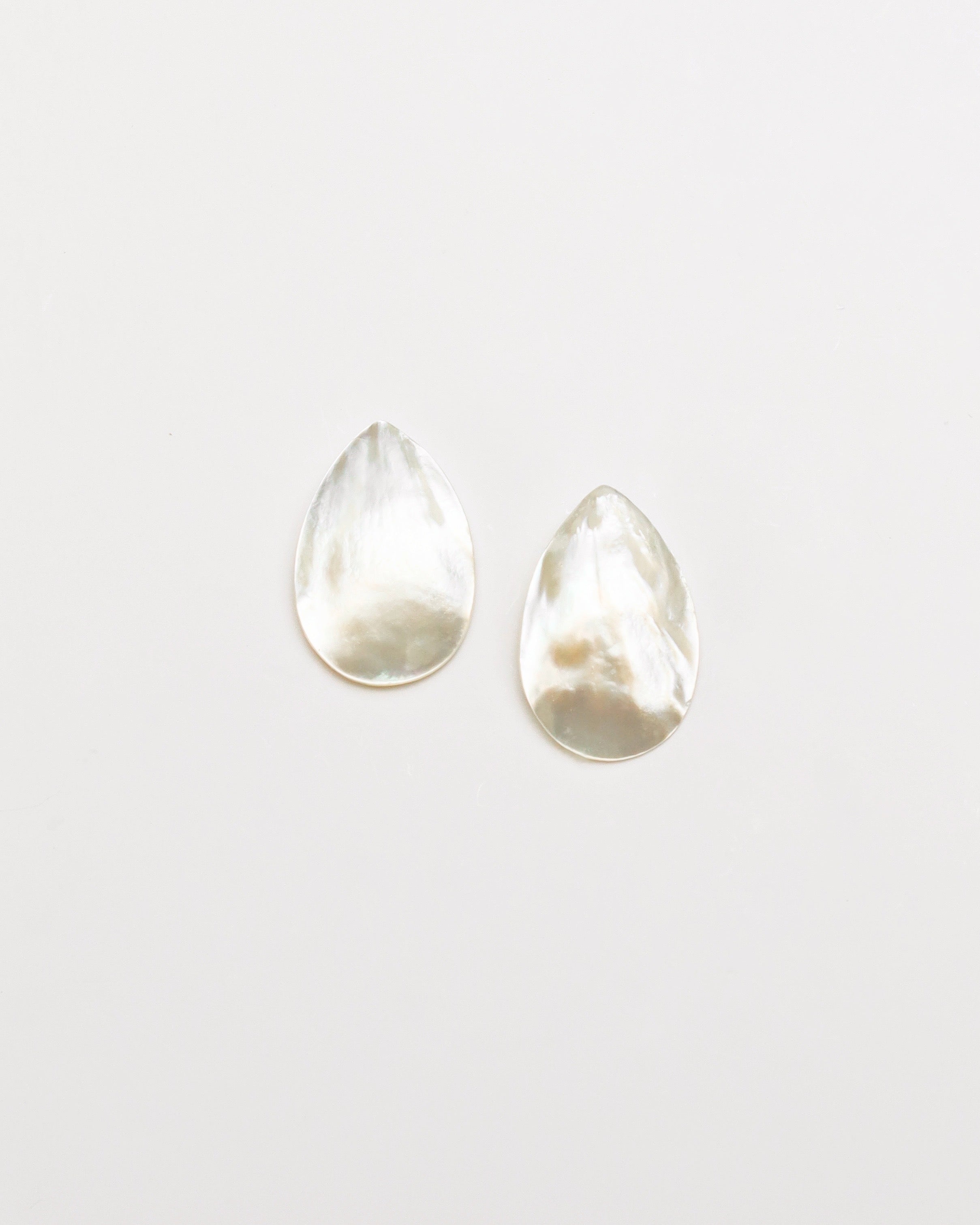 Pearl Shell Drop Studs