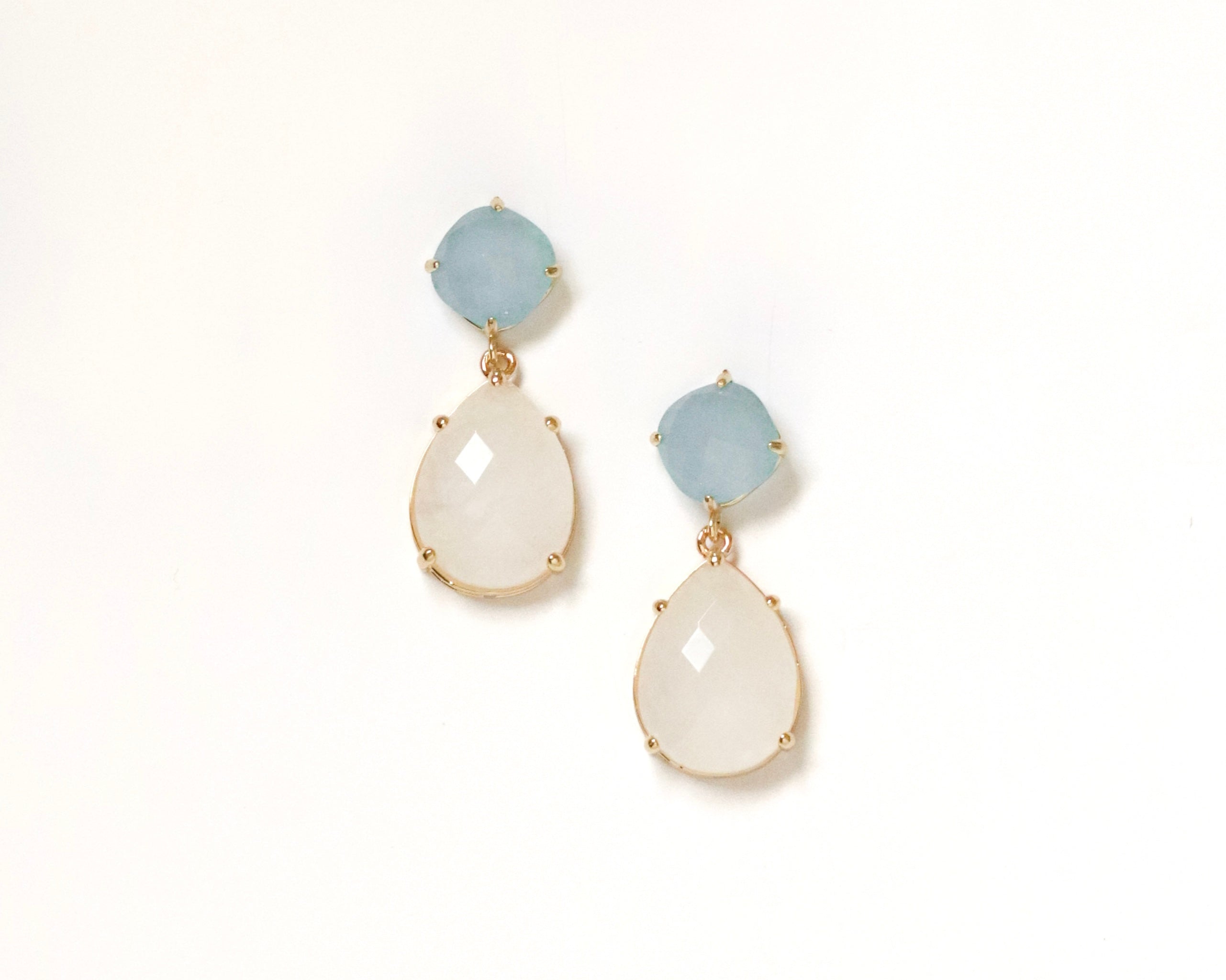 White Quartz + Seafoam