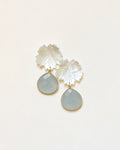 Shell flower +Baby Blue drop