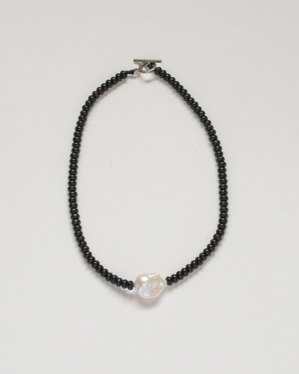 Baroque Black Necklace