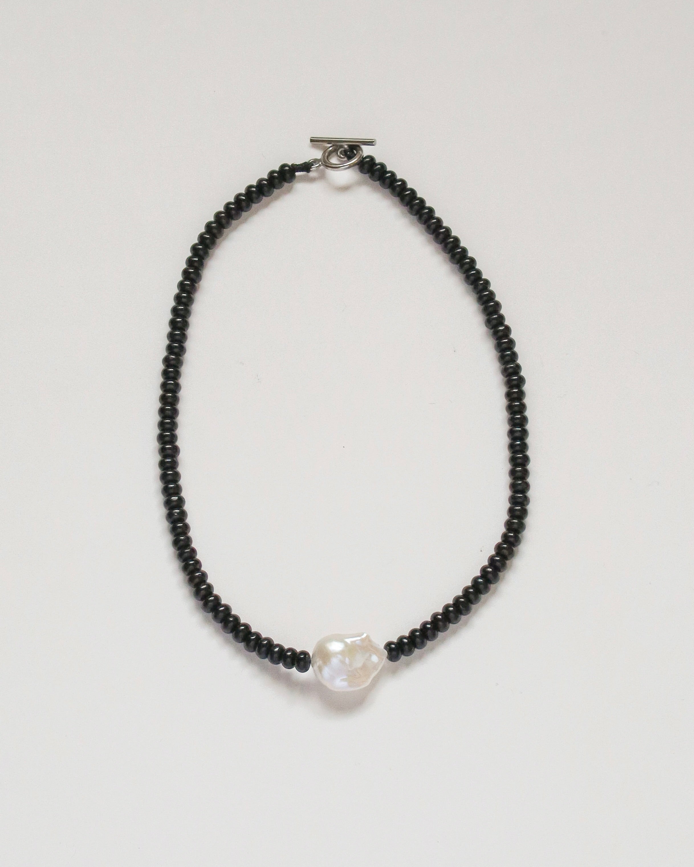 Baroque Black Necklace