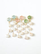 Round 3 Pearl Drop In 3 stone color options