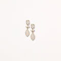 Petite Glitzy White Quartz