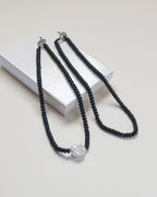 Baroque Black Necklace