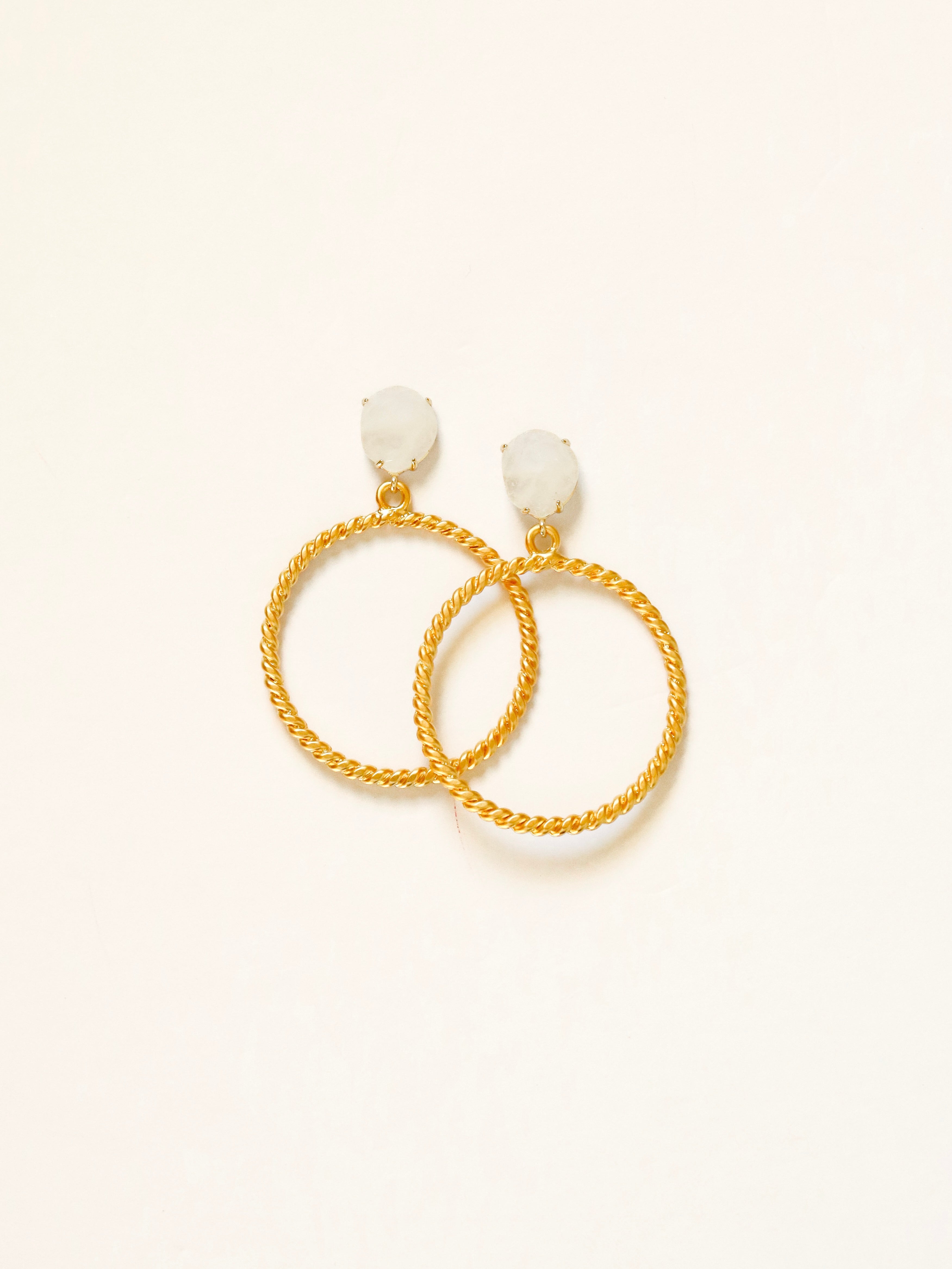 White + Rope Hoops