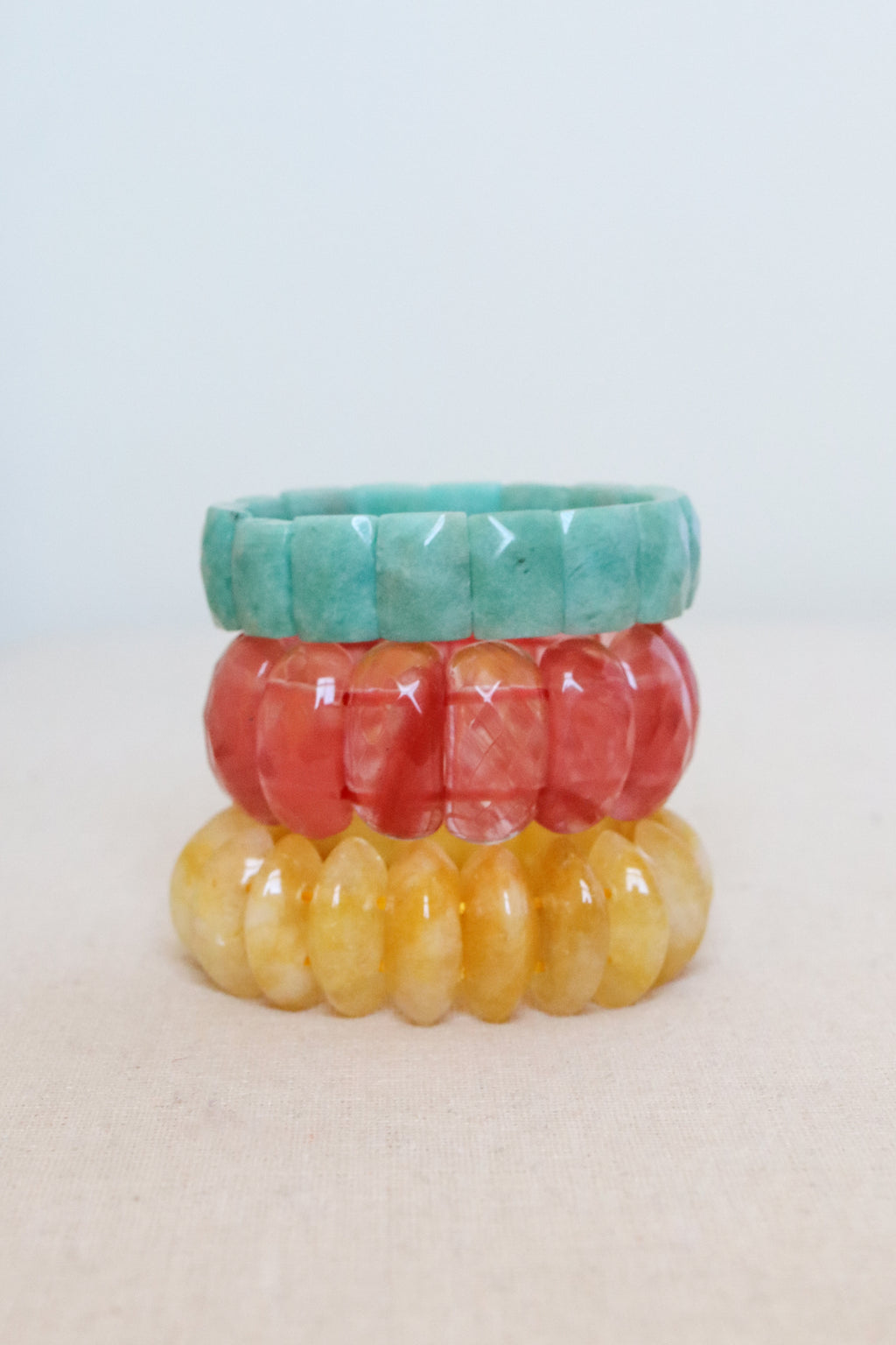 Yellow Jade Bracelet