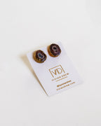 Grey Agate Studs