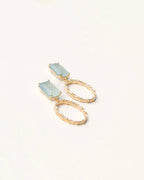 Ice Blue + Glitzy Hoop