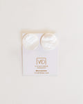 Large Round Shell Studs