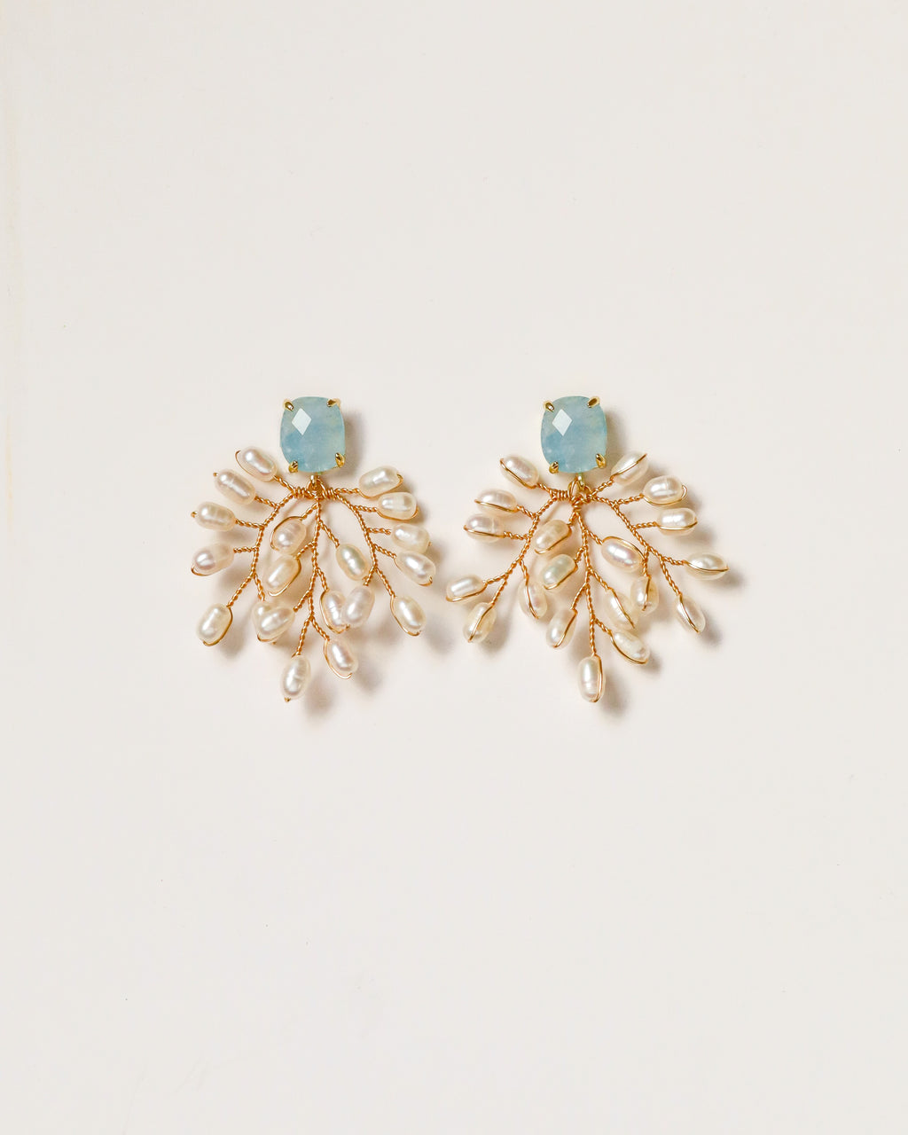 Blue Vine of Pearls