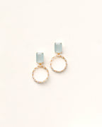 Ice Blue + Glitzy Hoop