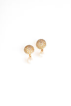 Round Diamond Cluster + Pearl