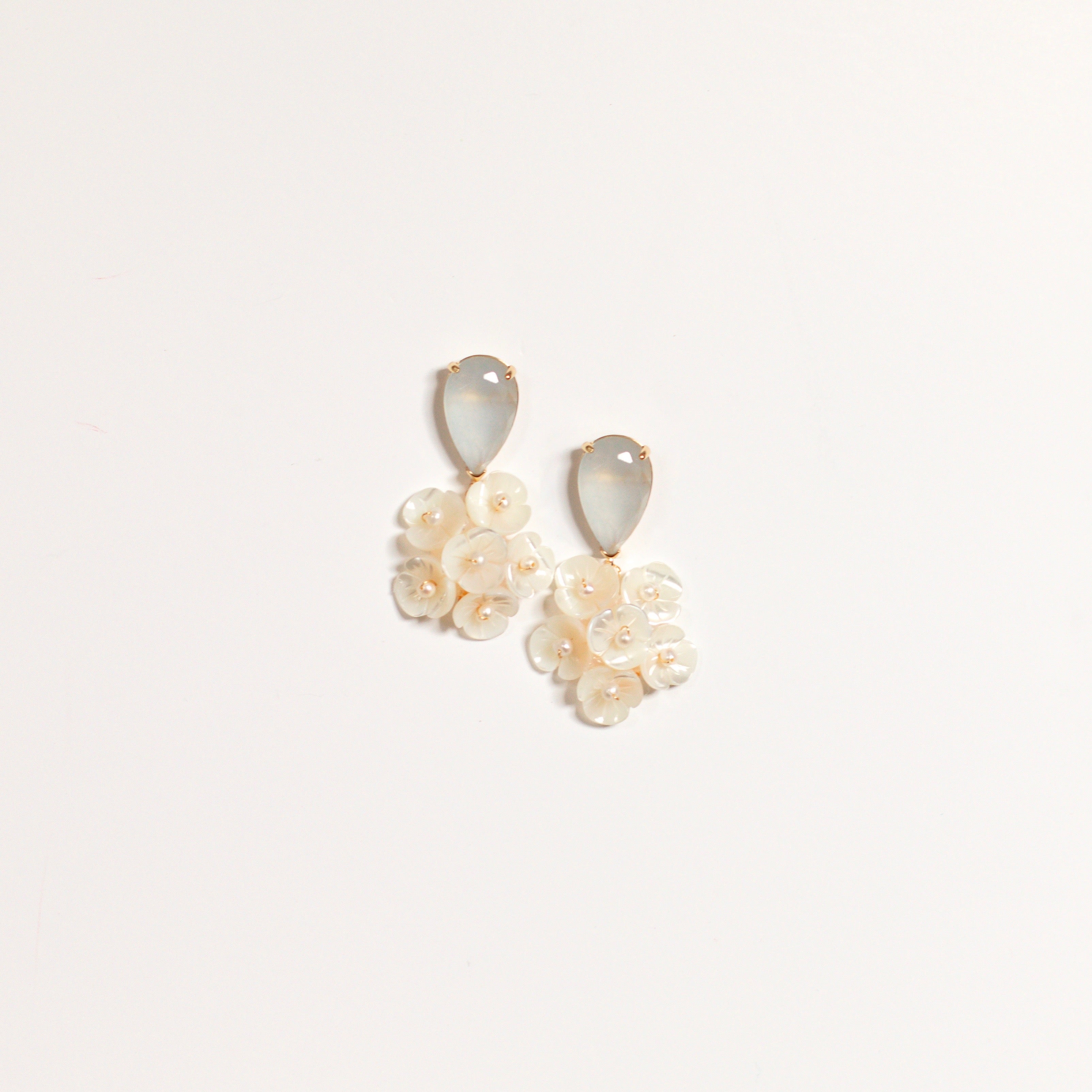 Ice Blue + Pearl Bouquet