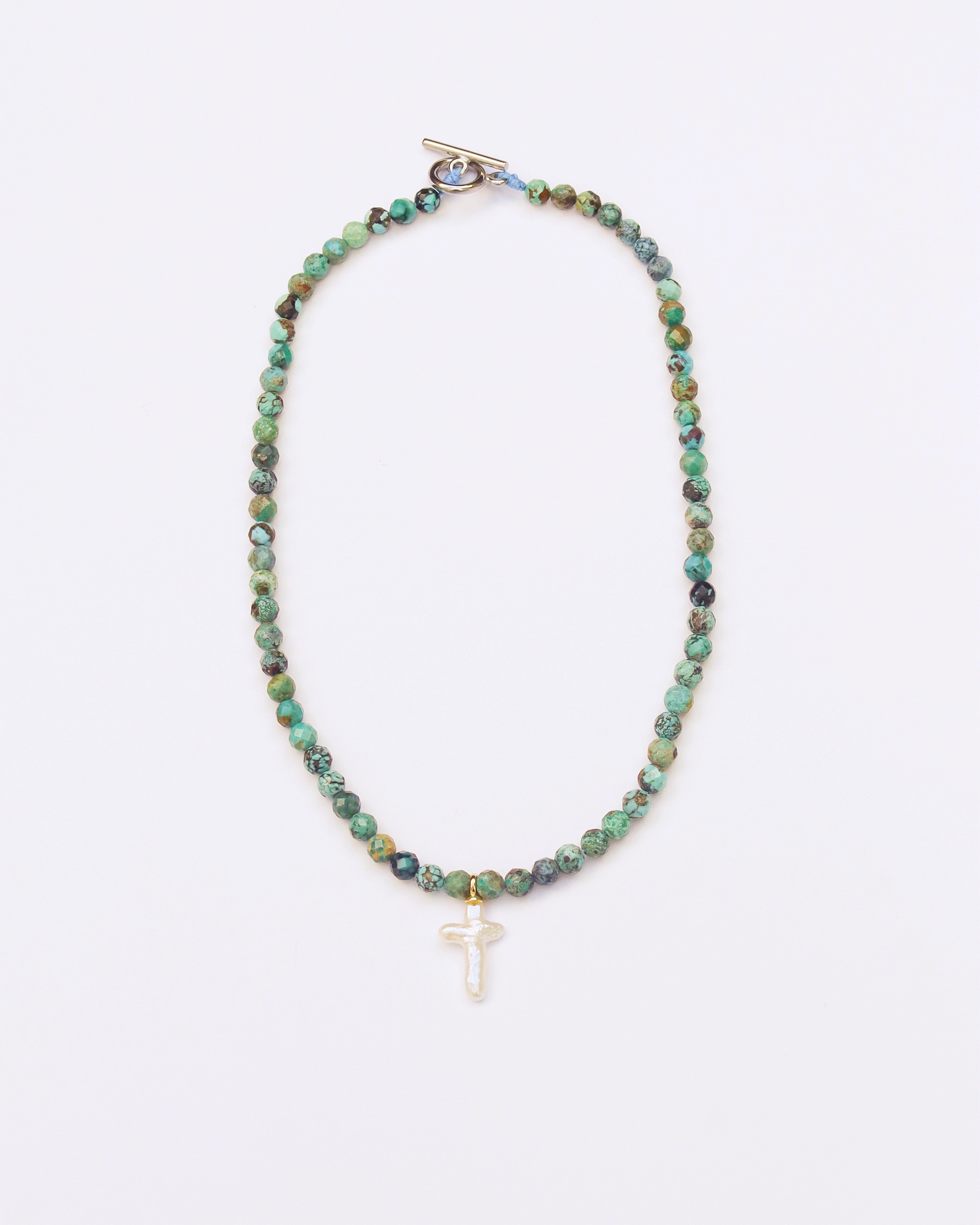 Green Turquoise Cross