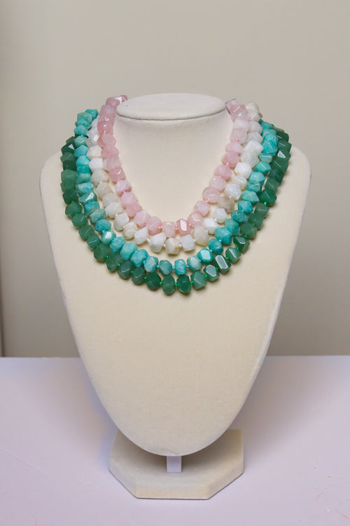 Amazonite Nugget Necklace